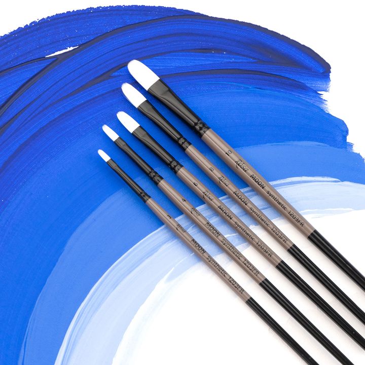 ROSA MOON Synthetic Oval Brush 1203FR | various sizes — image 1
