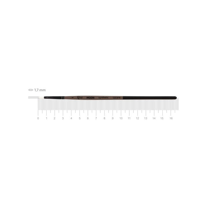 ROSA MOON Synthetic Oval Brush 1203FR | various sizes — image 3