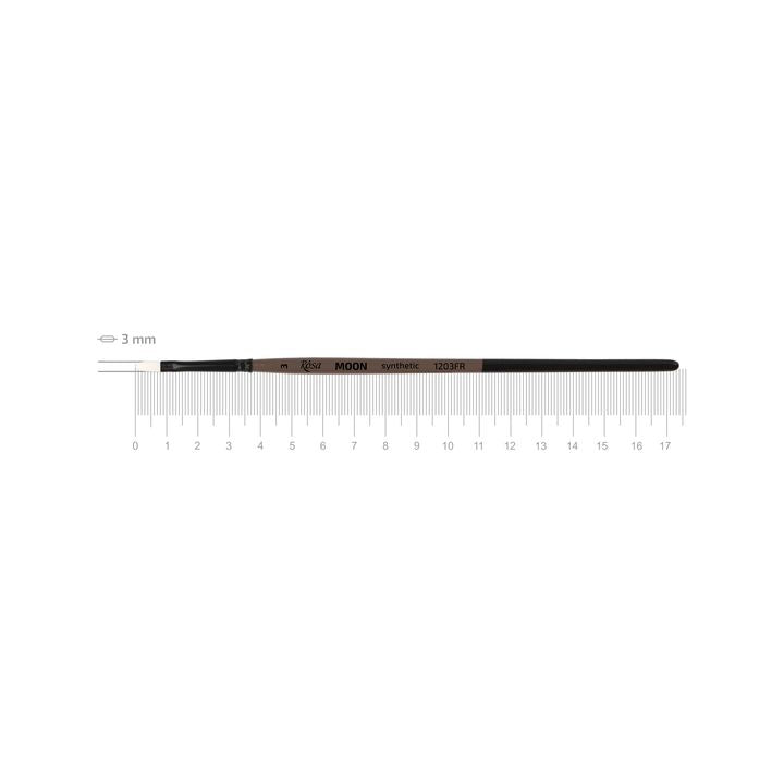 ROSA MOON Synthetic Oval Brush 1203FR | various sizes — image 4