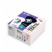 ROSA Pastel Acrylic Fabric Paints, 9 x 20 ml - image 3