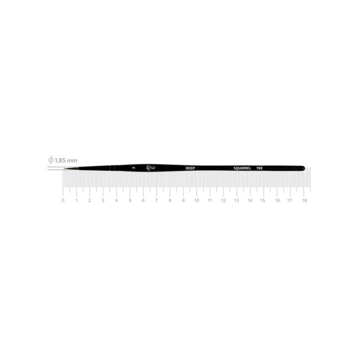 ROSA Round Brush, Squirrel Hair, Deep 198 | various sizes — image 4