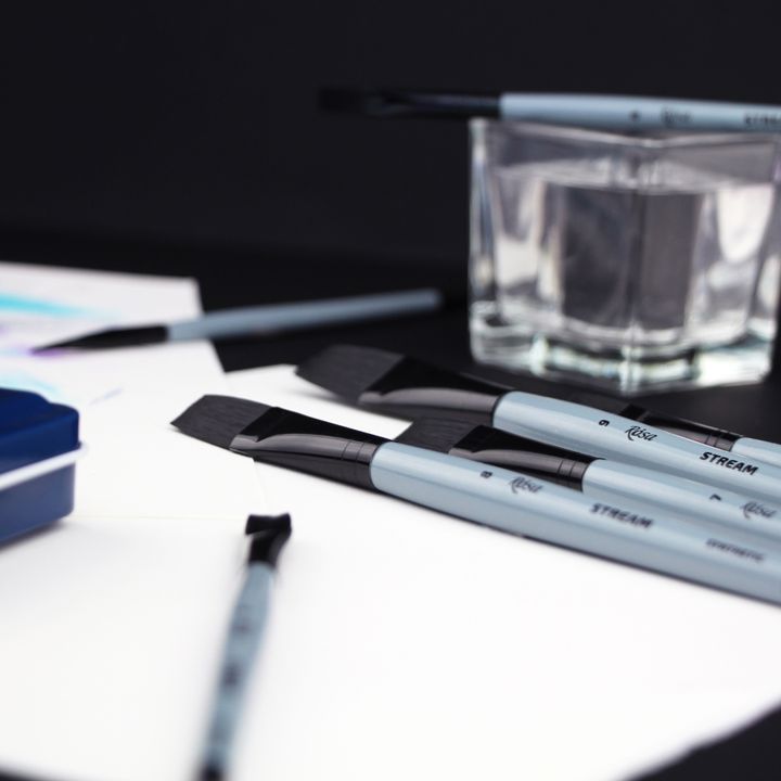 ROSA STREAM 134 Synthetic Flat Brush | various sizes — image 3