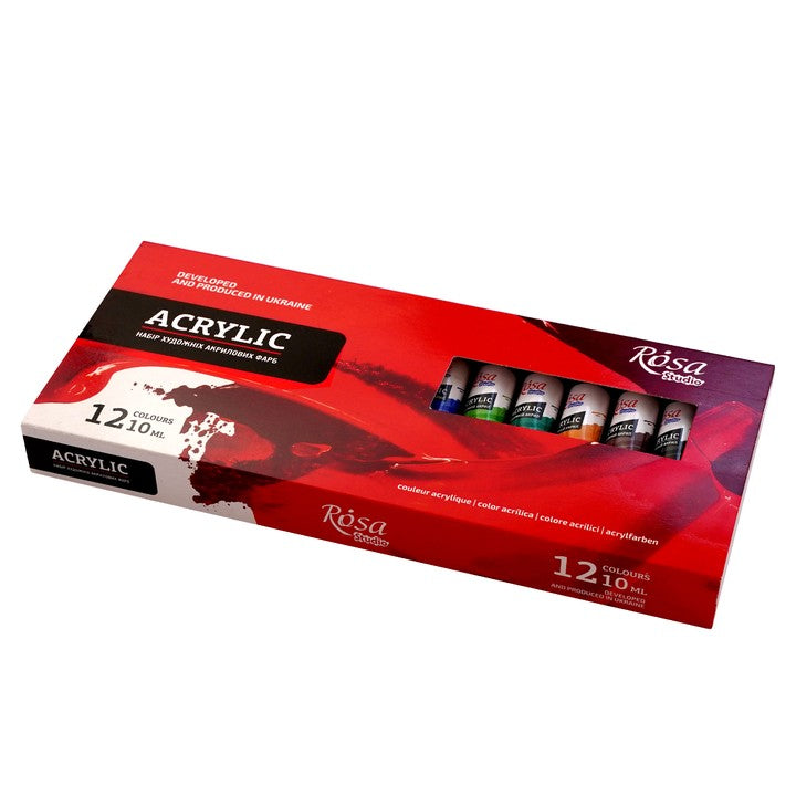 ROSA STUDIO Acrylic Paint Set | 12x10 ml — image 1