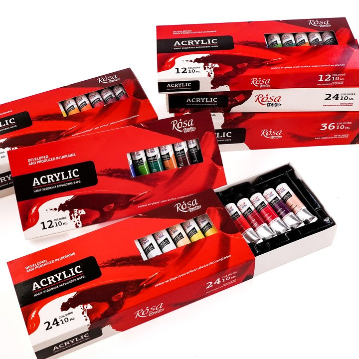 ROSA STUDIO Acrylic Paint Set | 12x10 ml — image 4