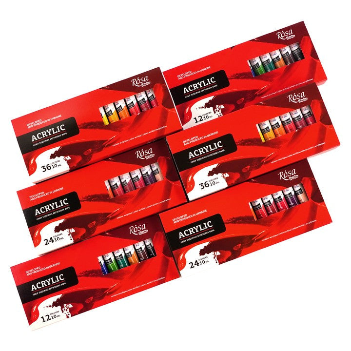 ROSA STUDIO Acrylic Paint Set | 12x10 ml — image 7