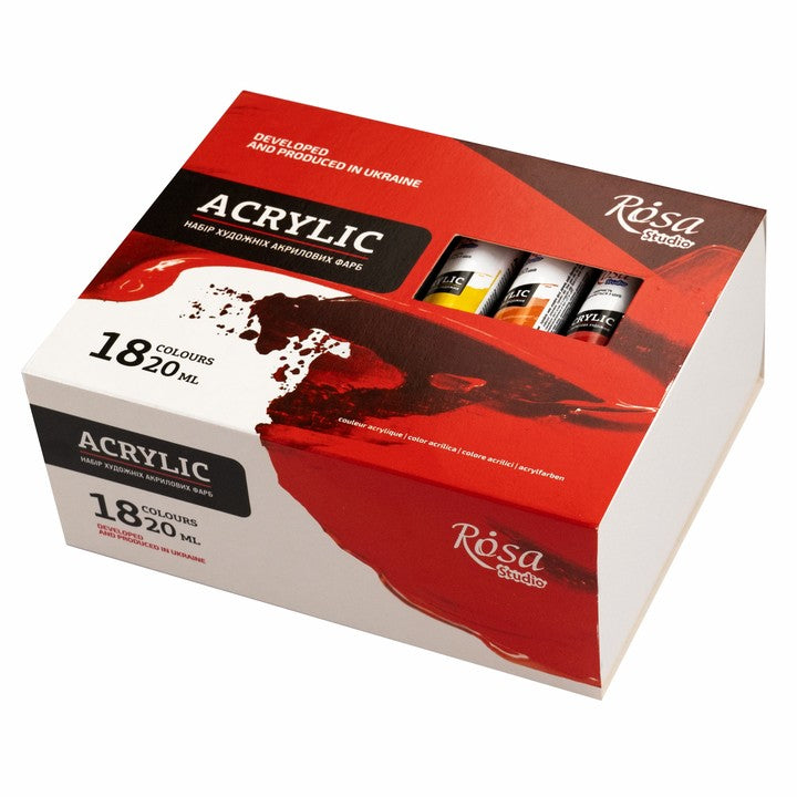 ROSA STUDIO Acrylic Paint Set | 18x20 ml — image 2