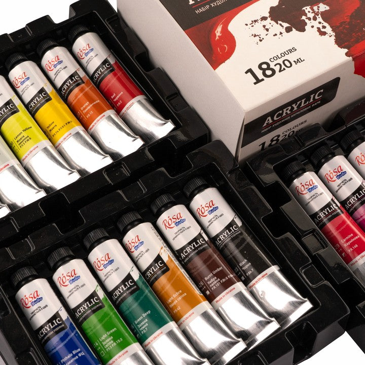 ROSA STUDIO Acrylic Paint Set | 18x20 ml — image 4