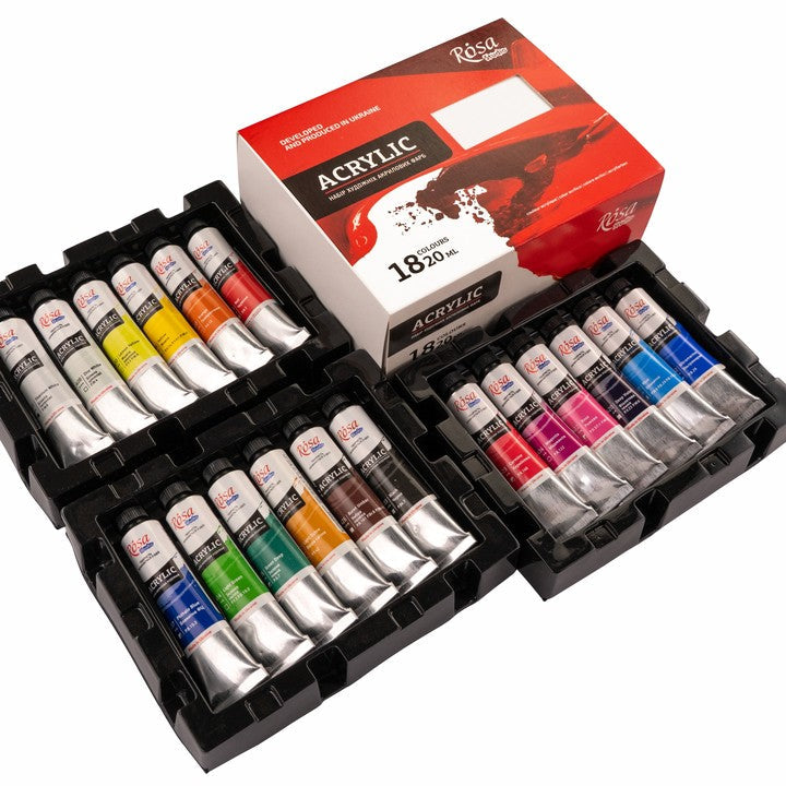 ROSA STUDIO Acrylic Paint Set | 18x20 ml — image 5