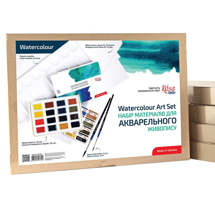 ROSA STUDIO Watercolor Art Set — image 1