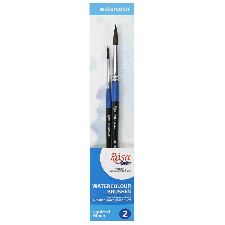 ROSA Studio Watercolor Round Brush Set of 2 — image 2