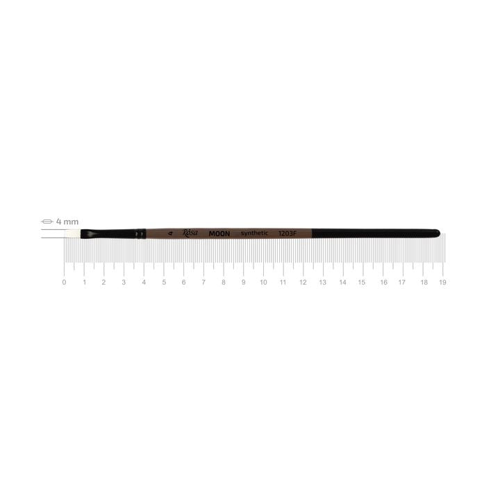ROSA Synthetic Flat Brush MOON 1203F | various sizes — image 4