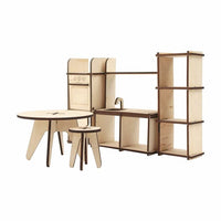 ROSA TALENT Doll Furniture Set, Kitchen 1, Modern Style, Set of 8 — image 2