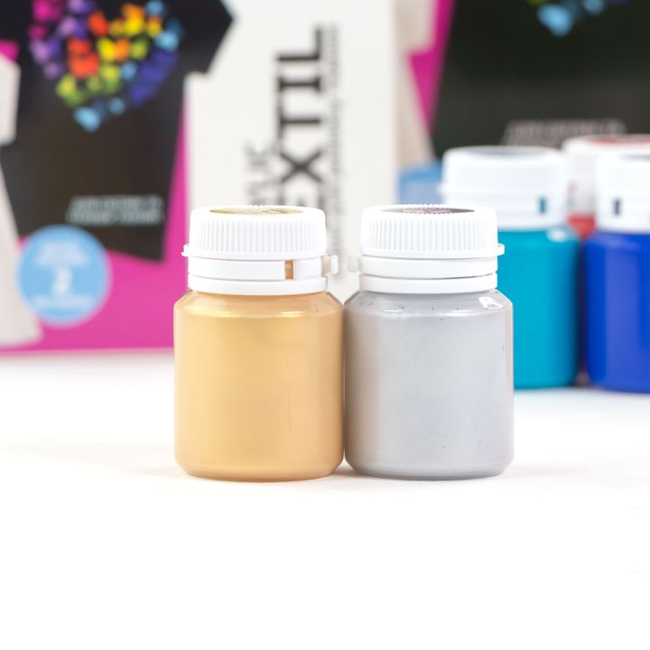 ROSA TALENT HEART Set of Acrylic Fabric Paints, 24 x 20 ml — image 5