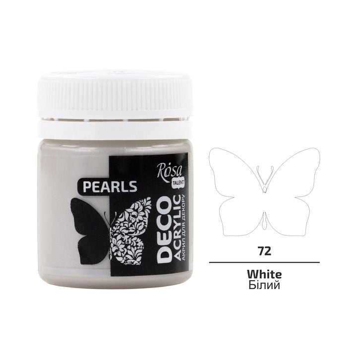 ROSA TALENT Pearlescent Decorative Acrylic Paint 20 ml | various shades — image 3
