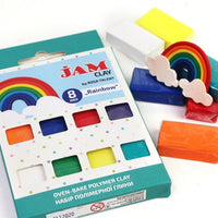 Rosa Talent Polymer Clay Set, Rainbow, 8 x 20 g, image 2