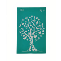 Rosa Talent Self-Adhesive Stencil, 13 x 20 cm, Pattern No. 1308