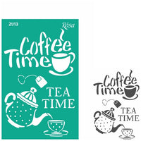Rosa Talent Self-Adhesive Stencil, 13 x 20 cm, Pattern No. 2913