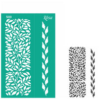 Rosa Talent Self-Adhesive Stencil 13 x 20 cm, Pattern No. 508