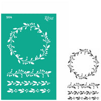 Rosa Talent Self-Adhesive Stencil, 13 x 20 cm, Pattern No. 904