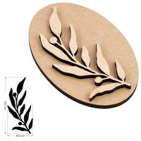 ROSA TALENT Wooden Stamp No. 1 Botanical 6x13.5 cm