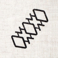 ROSA TALENT Wooden Stamp No. 10 Geometry 7x3 cm