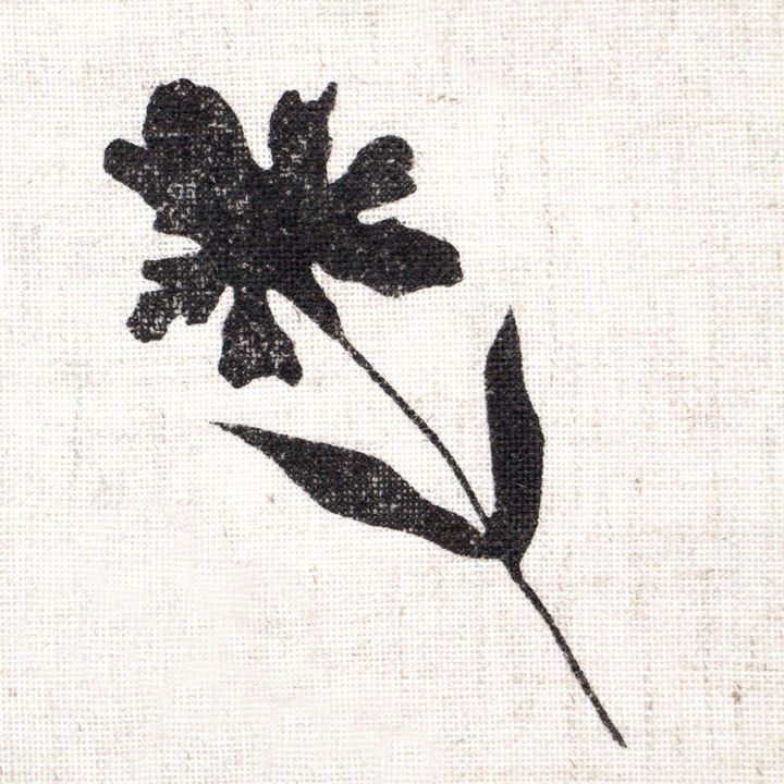 ROSA TALENT Wooden Stamp No. 11 Botanical 4.5x10 cm