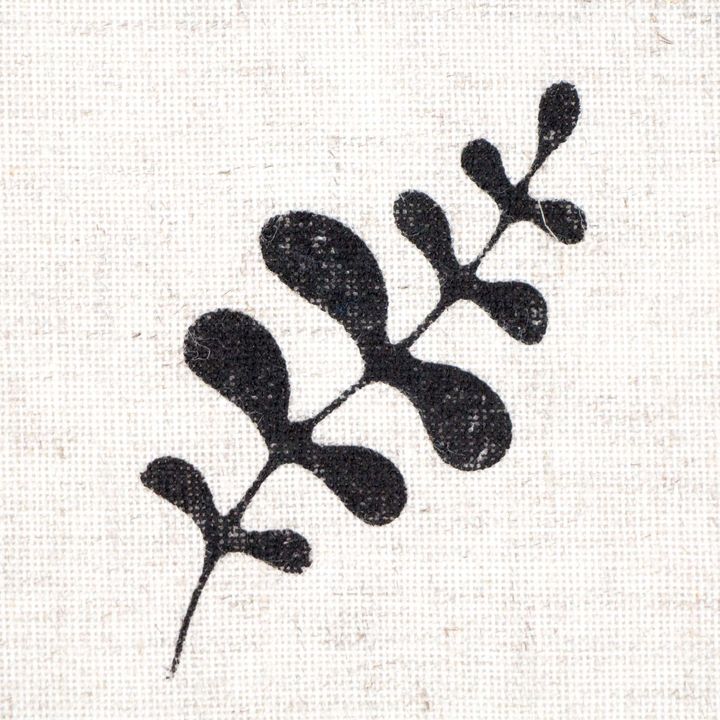 ROSA TALENT Wooden Stamp No. 14 Botanical 4x8 cm