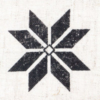 ROSA TALENT Wooden Stamp No. 5 Geometry 6.5x6.5 cm