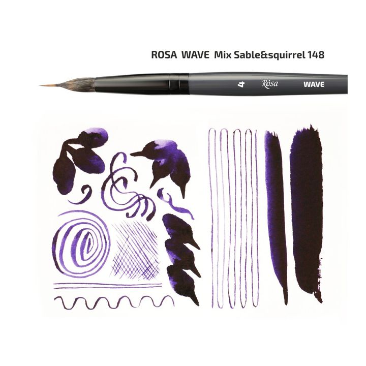 ROSA WAVE 148 Natural Round Fineliner | various sizes — image 5