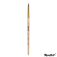 Roubloff 1110 Round Natural Kolinsky Brush | various sizes — image 1
