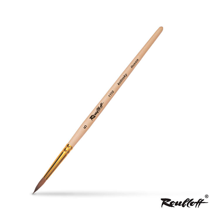Roubloff 1110 Round Natural Kolinsky Brush | various sizes — image 2
