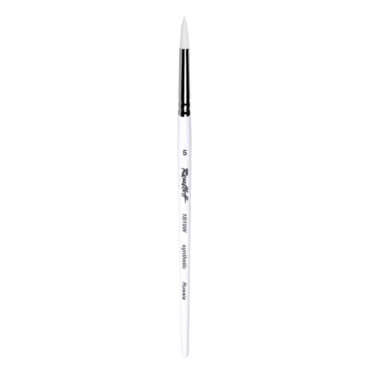 Roubloff 1B10W Round Synthetic Brush | various sizes — image 2