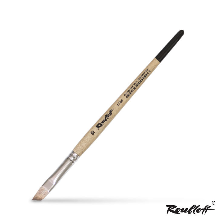 Roubloff 1T64 Synthetic Angled Brush | various sizes