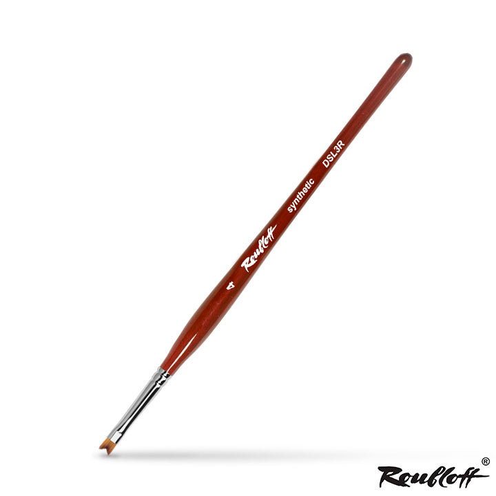 Roubloff Fish Tail Brush for Gel Nails | Various Sizes — Image 1