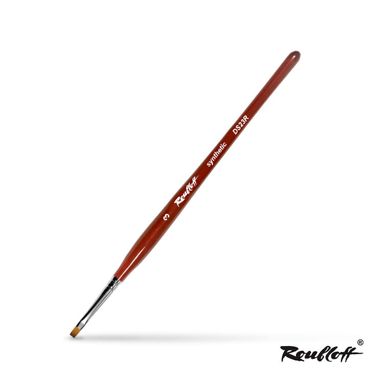 Roubloff Flat Brush for Nail Painting | various sizes — image 3