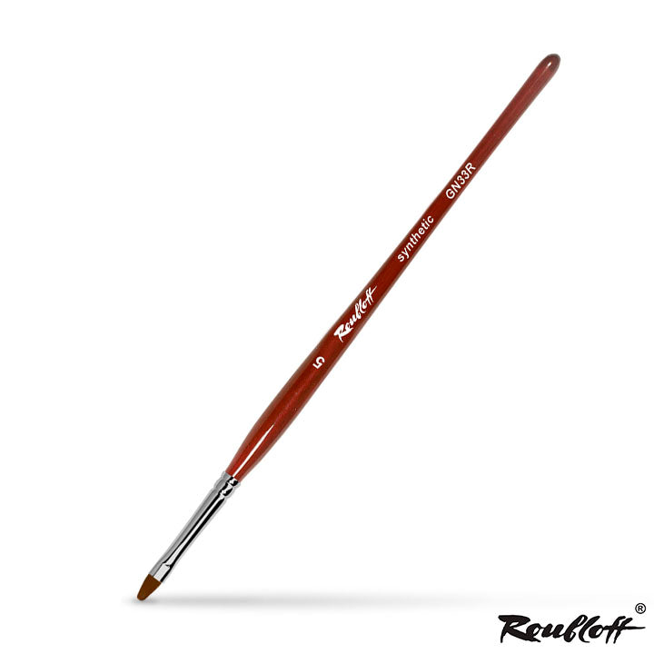 Roubloff Oval Brush for Gel Nails | various sizes — image 2