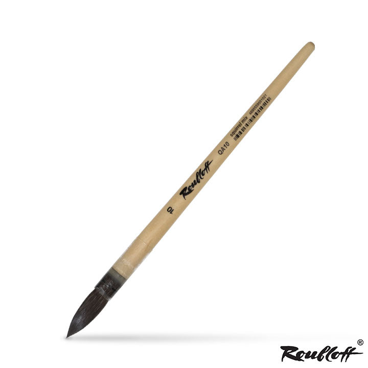 Roubloff QA10 Round Brush, Synthetic and Natural Hair Blend | various sizes