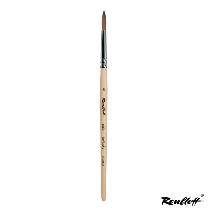 Roubloff 1050 Round Natural Kolinsky Brush | various sizes