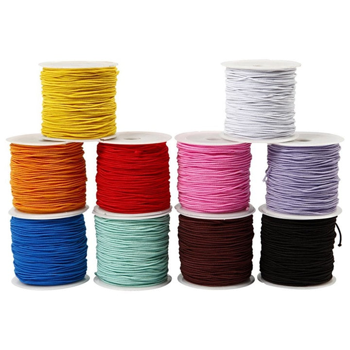 Round Rubber, 1 mm, Set of 10 x 25 m