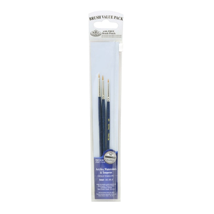 Royal and Langnickel Detail Brush Set of 3