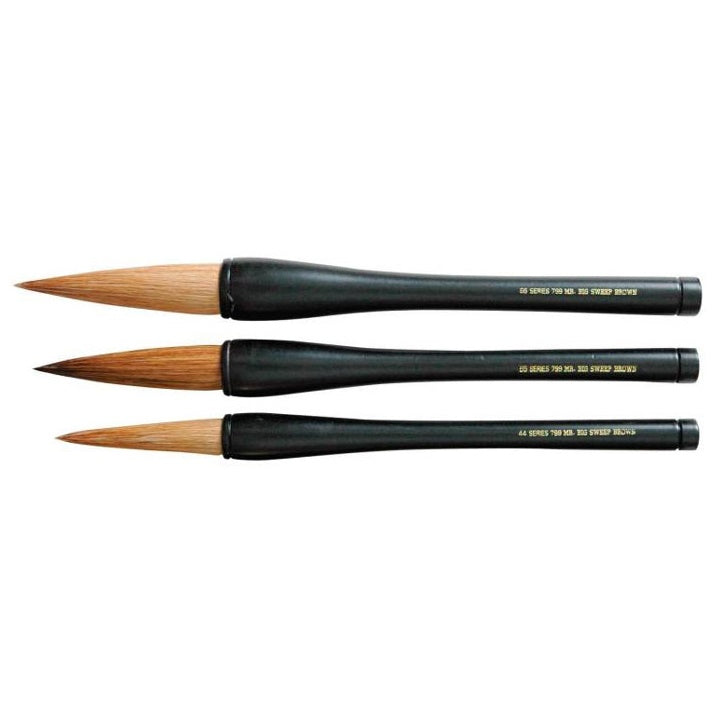 Royal & Langnickel L799 Mr. Big Sweep Brown Brush | various sizes