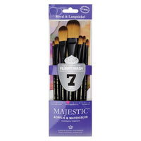 Royal and Langnickel Majestic Oval Brush Set of 7
