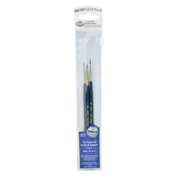 Royal and Langnickel Natural Detail Brush Set of 3