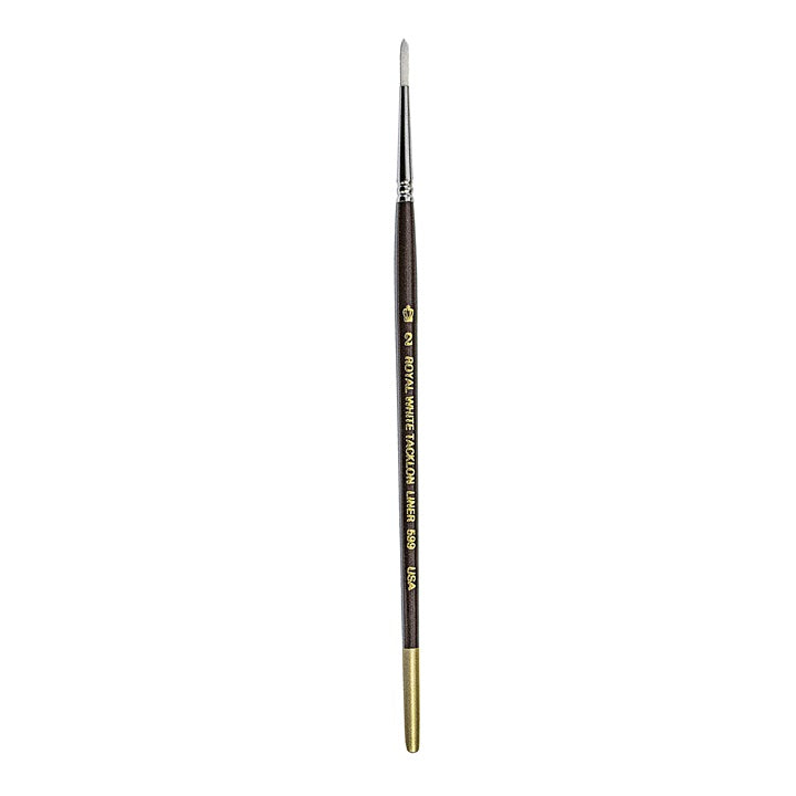 Royal and Langnickel Round Brush White Tacklon | various sizes — image 2