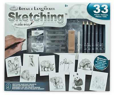 Royal & Langnickel Sketching Set AME110, 33-Piece
