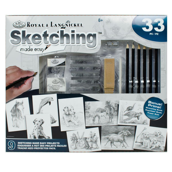 Royal & Langnickel Sketching Set AME111 / 33-Piece