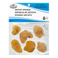 Royal and Langnickel Small Natural Sea Sponges Set of 6 - image 1