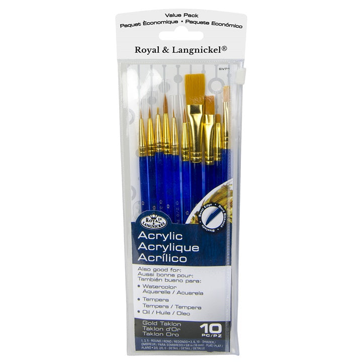 Royal & Langnickel Universal Brush Set of 10