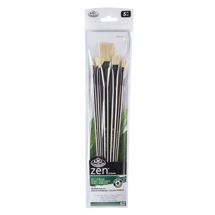 Royal and Langnickel Zen 33 Brush Set of 5 — image 2