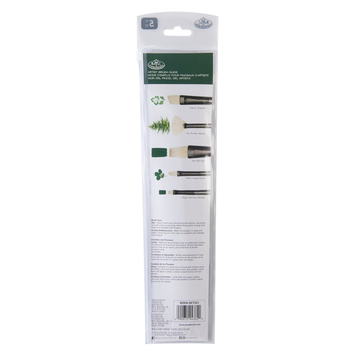 Royal and Langnickel Zen 33 Brush Set of 5 — image 1